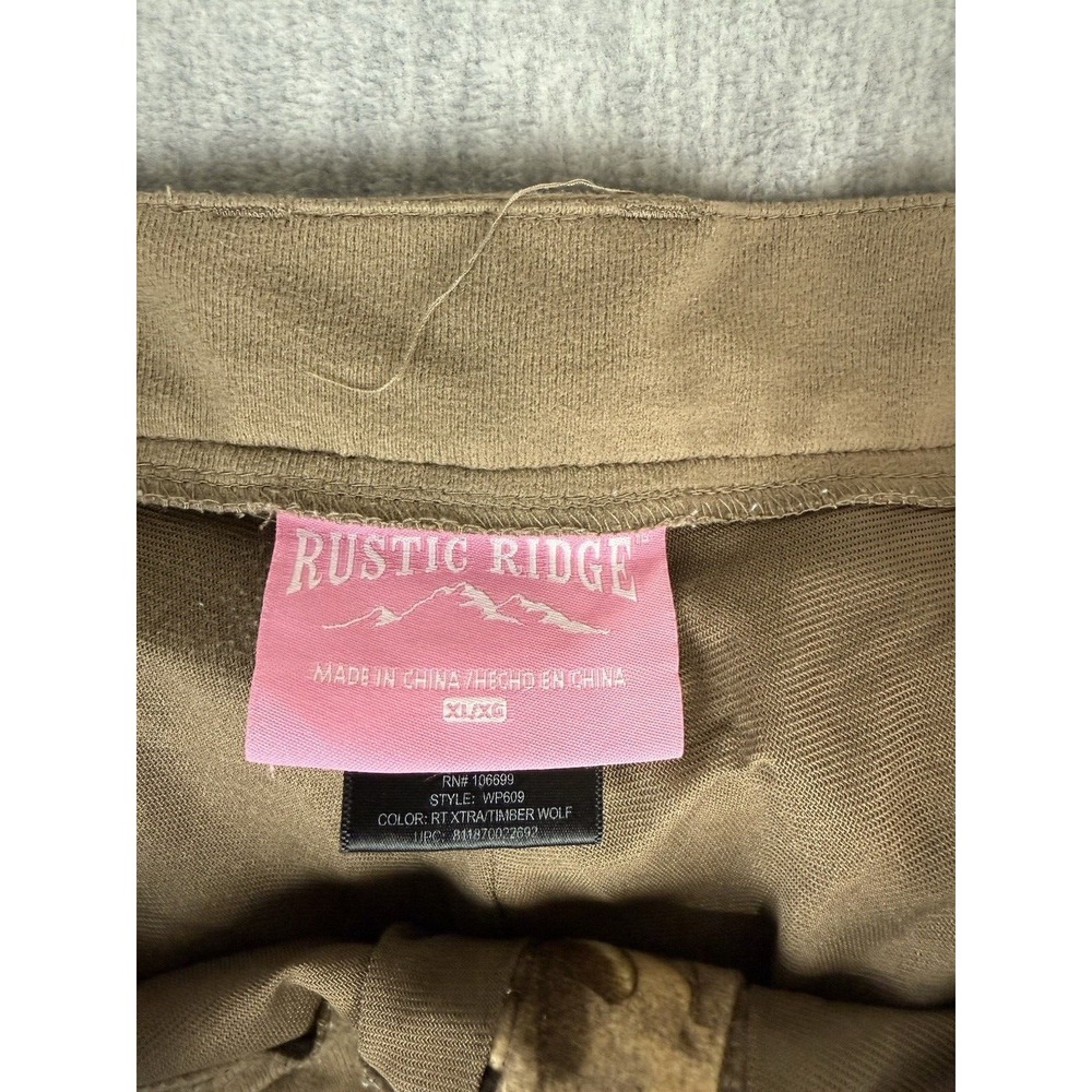 Rustic Ridge Women's Size XL Camouflage Camo Elastic Waist Hunting Pants - Picture 4 of 12